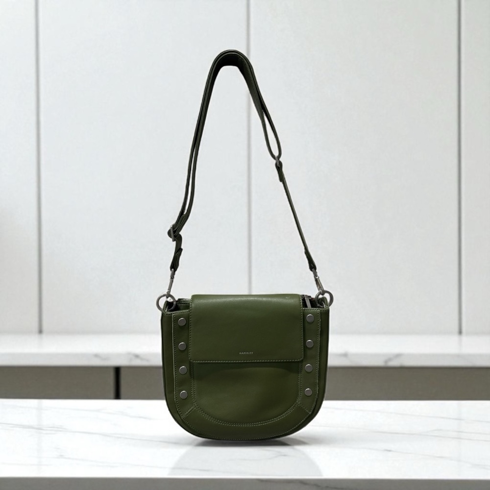 Hammitt Kayce large saddle bad Landscape Green